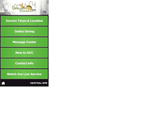 Tablet Screenshot of greatercommunitycogic.org